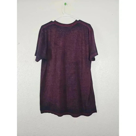 Womens Gruene Texas Graphic Tee Red Short Sleeve Crew Neck XL - Picture 3 of 6